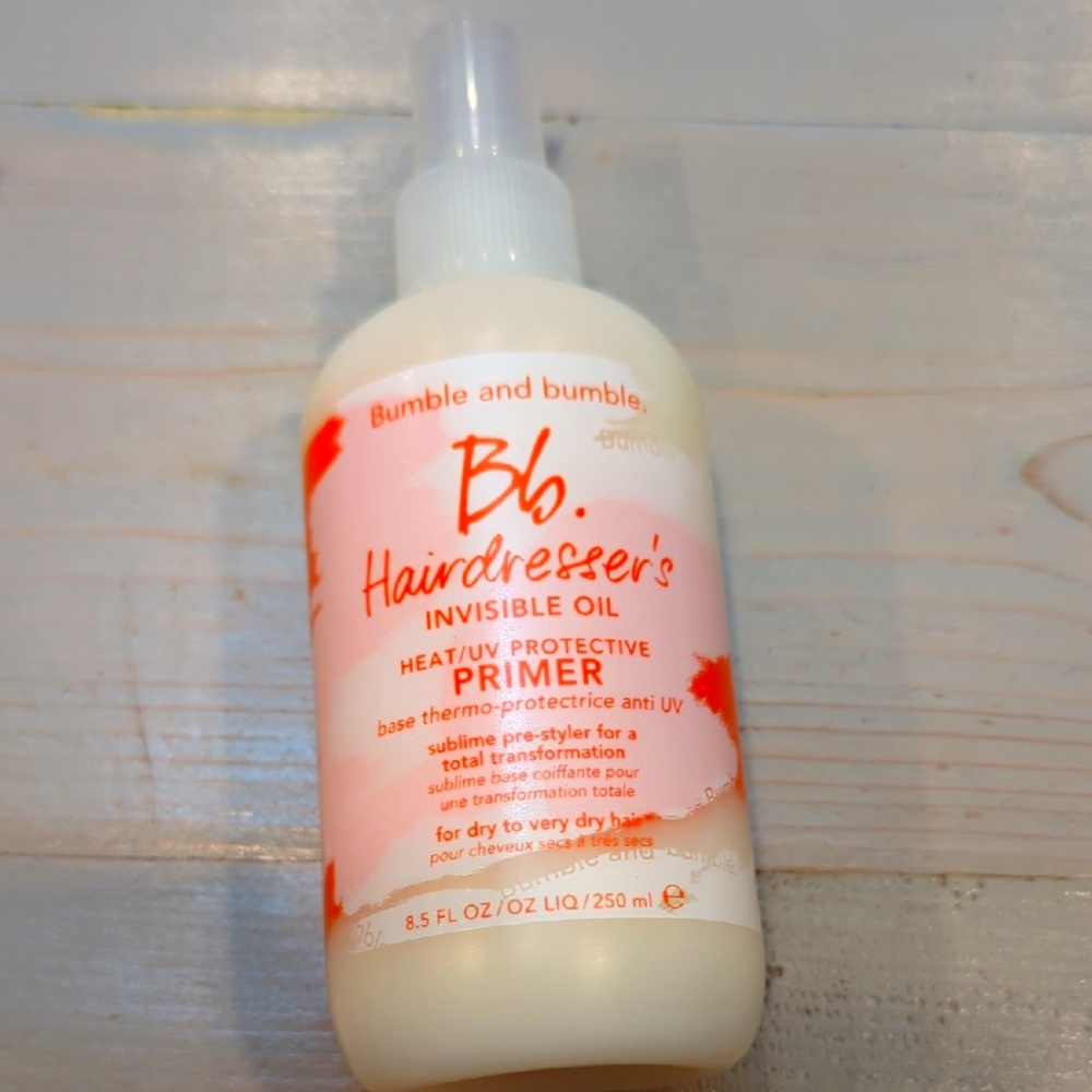 BUMBLE & BUMBLE Hairdresser's  Invisible Oil Heat Protective Primer 8.5 OZ NWOB